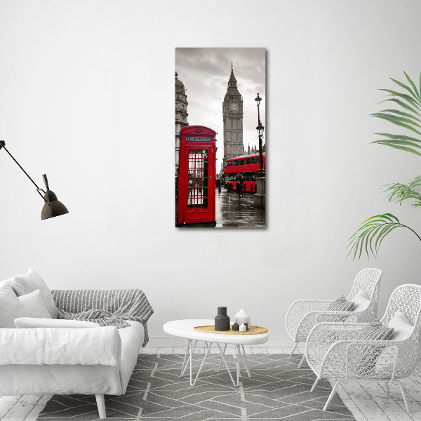 Verticale foto op canvas Big Ben Londen