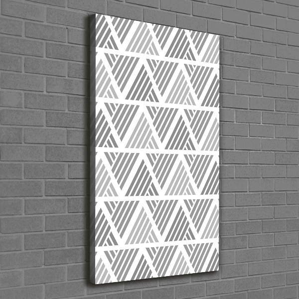 Verticaal canvasschilderij Geometrische achtergrond