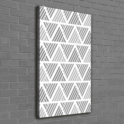 Verticaal canvasschilderij Geometrische achtergrond