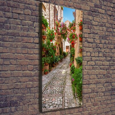 Verticale foto op canvas Umbrië, Italië