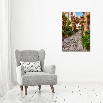 Verticale foto op canvas Umbrië, Italië