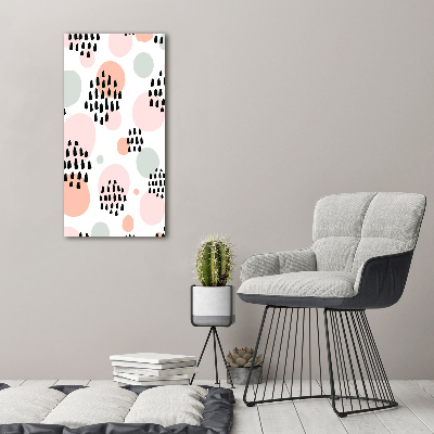 Verticale foto op canvas Abstracte achtergrond