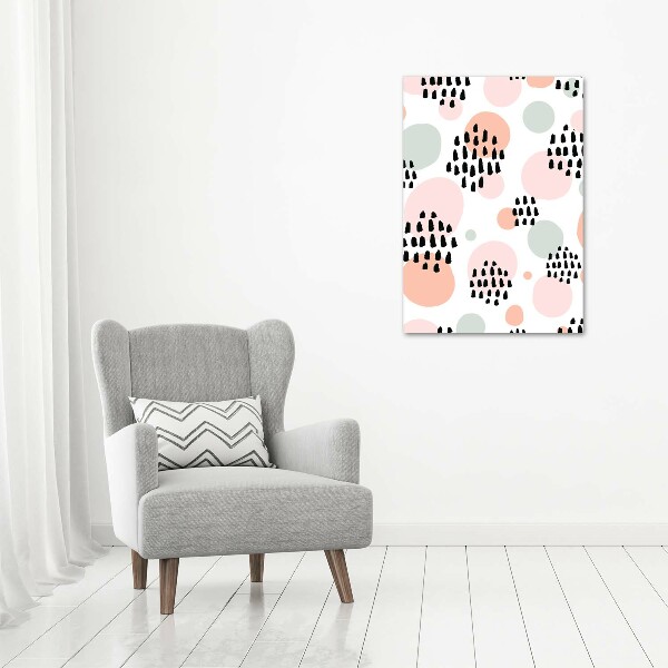 Verticale foto op canvas Abstracte achtergrond