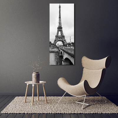 Verticale canvasfoto Eiffeltoren Parijs