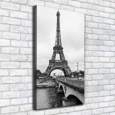 Verticale canvasfoto Eiffeltoren Parijs