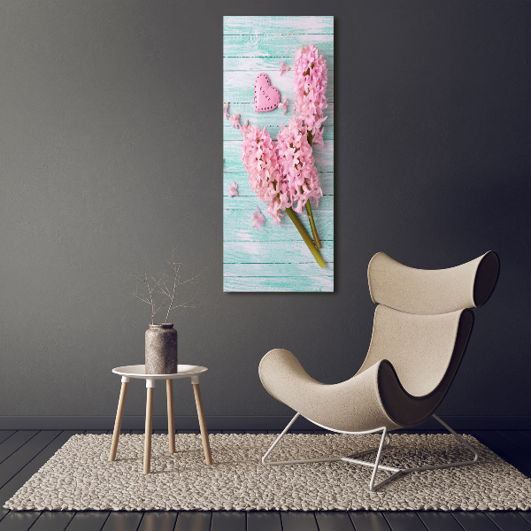 Verticale foto op canvas Seringbloemen
