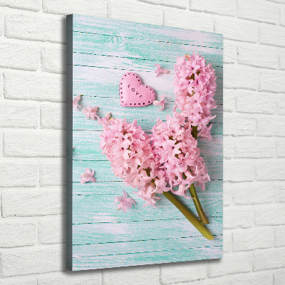 Verticale foto op canvas Seringbloemen