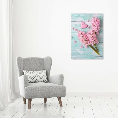 Verticale foto op canvas Seringbloemen