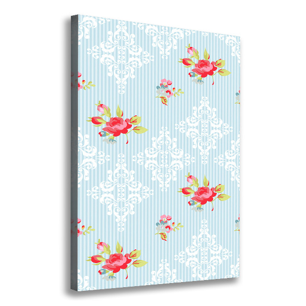 Verticale canvasfoto Rozen