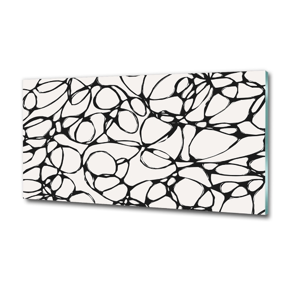 Foto-obraz szklany Chaotyczne kółka