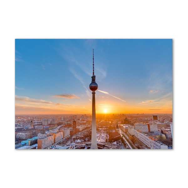 Glazen schilderij TV-toren