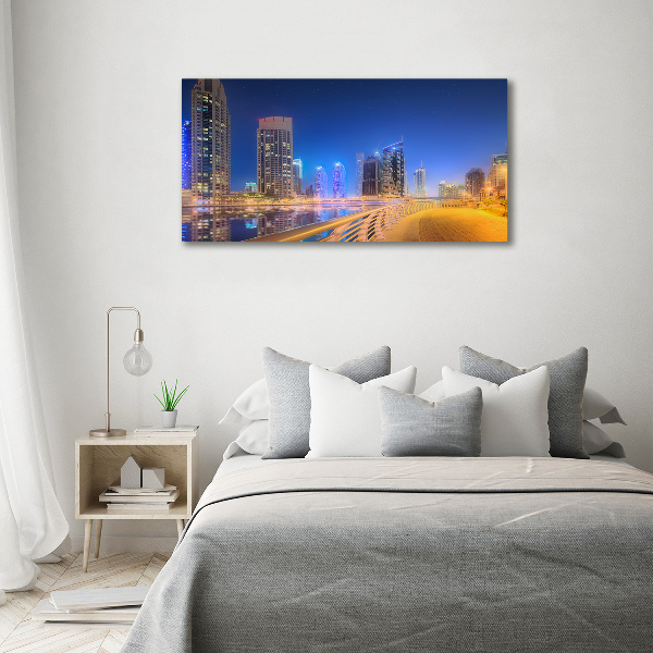 Foto schilderij op glas Dubai