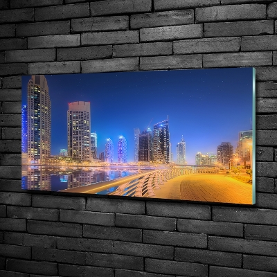 Foto schilderij op glas Dubai