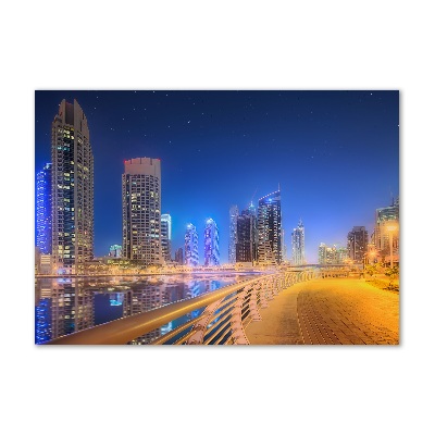 Foto schilderij op glas Dubai