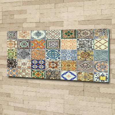 Glazen schilderij Keramische tegels