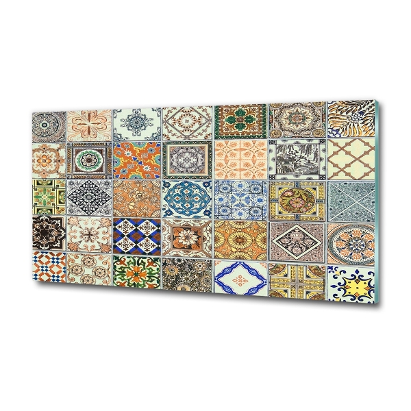 Glazen schilderij Keramische tegels