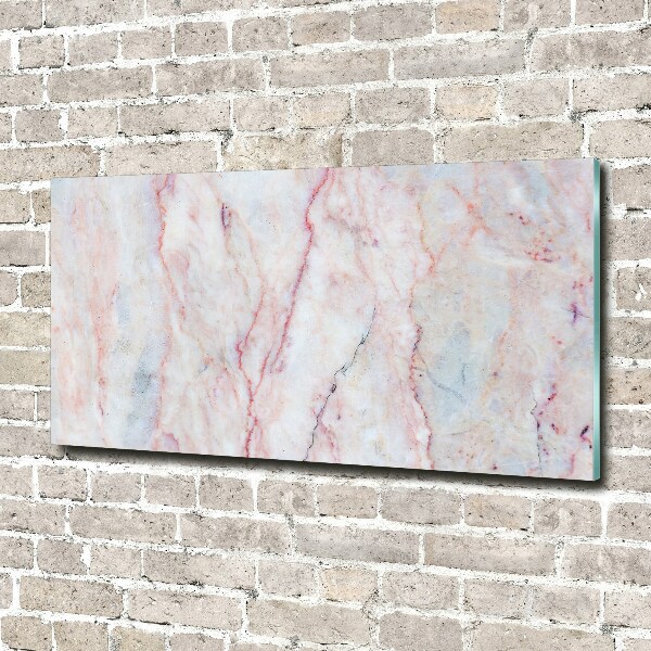 Schilderij op glas Marmer