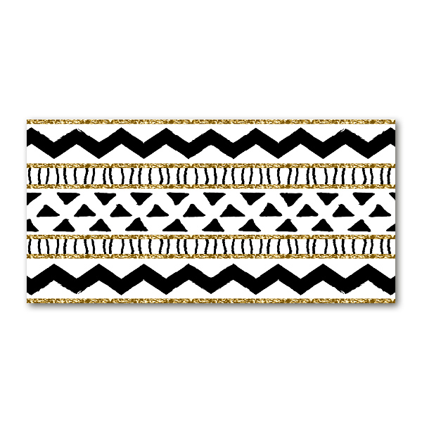 Glazen schilderij Etnische achtergrond