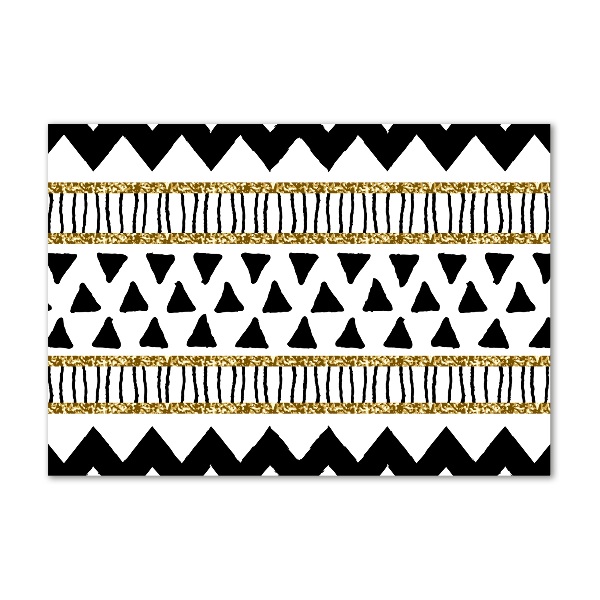 Glazen schilderij Etnische achtergrond