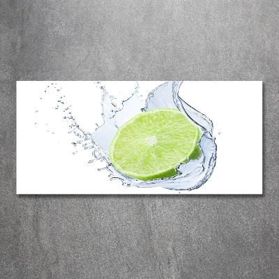 Fotoobraz na ścianę szkło hartowane Limonka