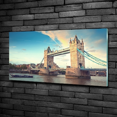 Foto schilderij op glas Tower Bridge Londen