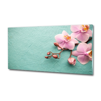 Foto obraz szkło hartowane Orchidea