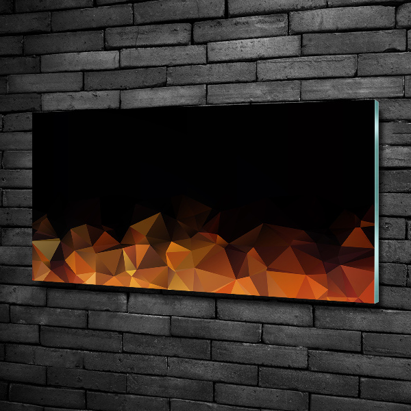 Glazen schilderij Abstractie