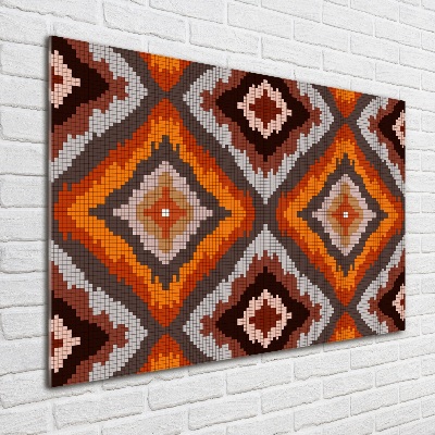 Schilderij op glas Retro achtergrond