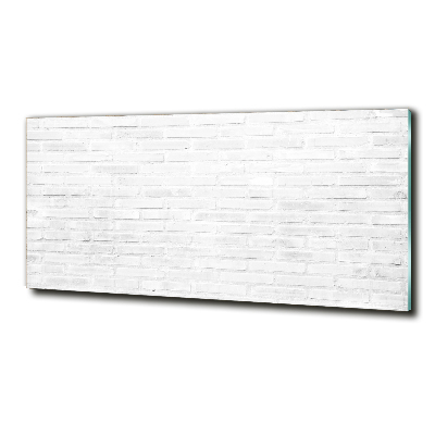 Schilderij glas Bakstenen muur