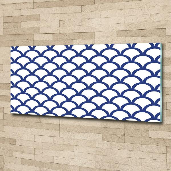 Foto-obraz szklany Marinistyczne tło