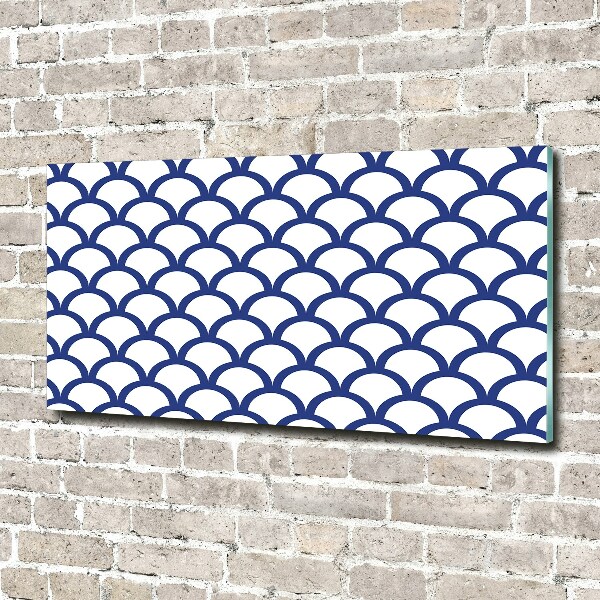 Foto-obraz szklany Marinistyczne tło