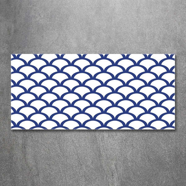 Foto-obraz szklany Marinistyczne tło