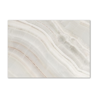 Foto schilderij op glas Marmertextuur