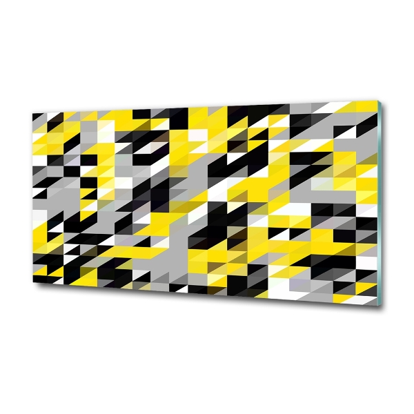 Schilderij op glas Geometrische achtergrond