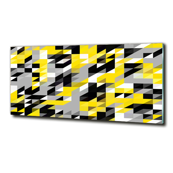 Schilderij op glas Geometrische achtergrond