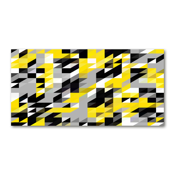 Schilderij op glas Geometrische achtergrond