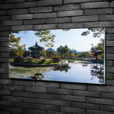 Schilderij glas Zuid-Korea