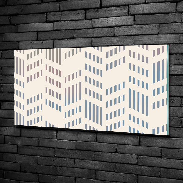 Foto schilderij op glas Geometrische achtergrond