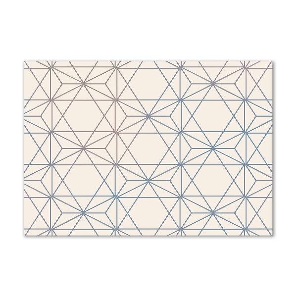 Schilderij op glas Geometrische achtergrond