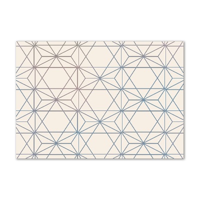 Schilderij op glas Geometrische achtergrond