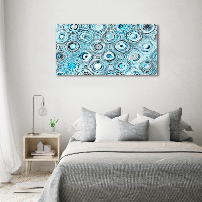 Schilderij glas Fractale grafieken