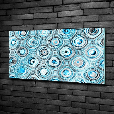 Schilderij glas Fractale grafieken