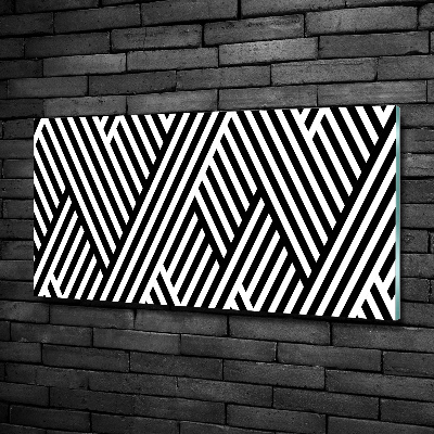 Glazen schilderij Geometrische achtergrond