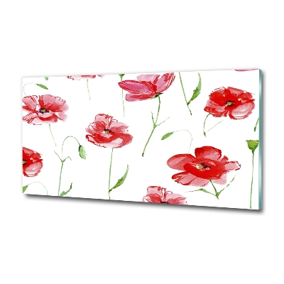 Foto obraz zdjęcie szkło hartowane Maki