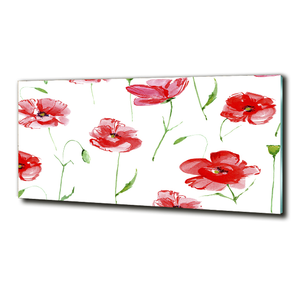 Foto obraz zdjęcie szkło hartowane Maki