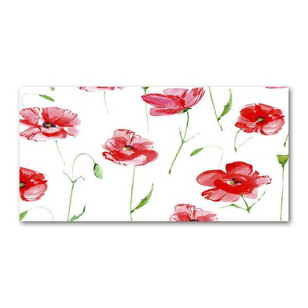 Foto obraz zdjęcie szkło hartowane Maki