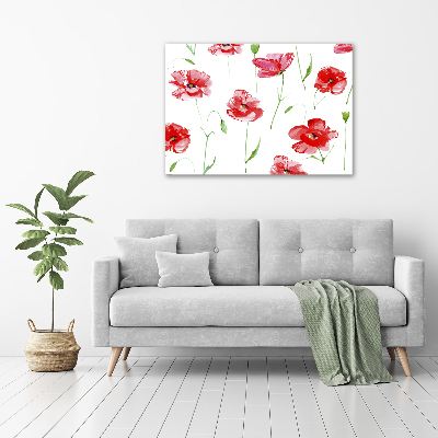 Foto obraz zdjęcie szkło hartowane Maki