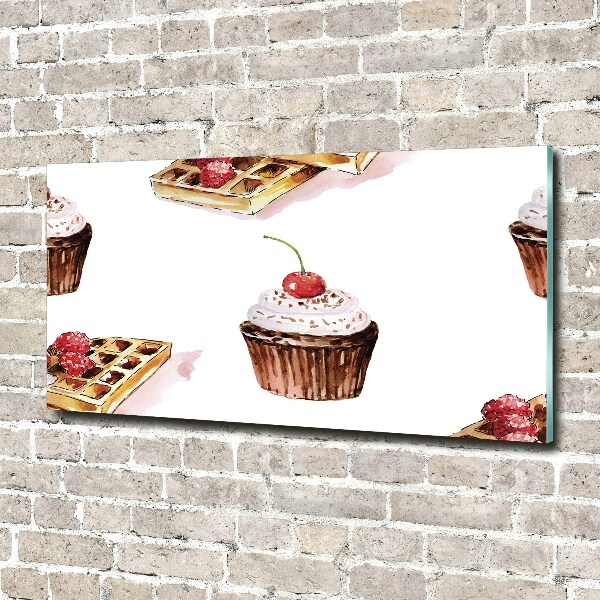 Glazen schilderij Nagerecht