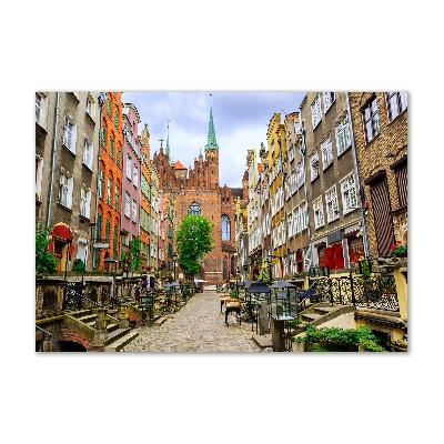 Schilderij op glas Gdansk, Polen