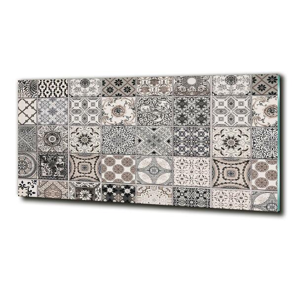 Glazen schilderij Keramische tegels